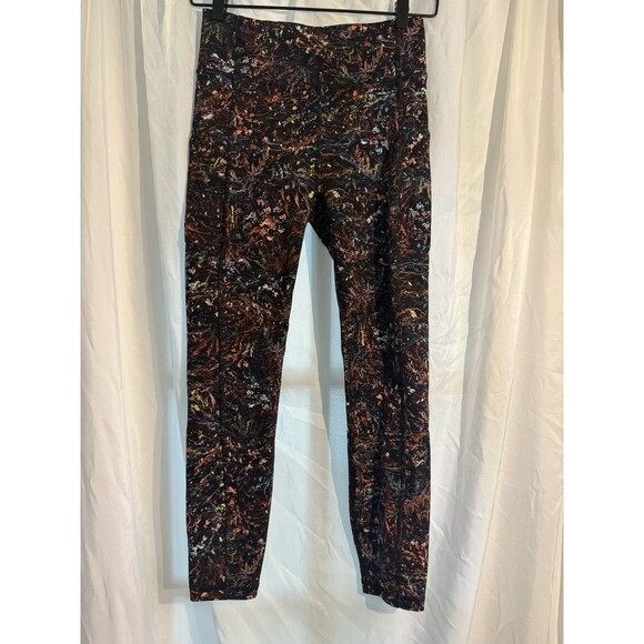 Lululemon Women's Size 6 Invigorate High-Rise Tight 23" Foliage Overlay Multi - Picture 2 of 5